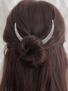 北欧新月发夹金属发夹头饰配件，派对装饰头饰，发髻延长器，发髻制作器，发髻发片，发型夹，发夹，发夹