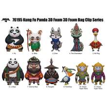 Universal 1PC Officially Licensed Mystery Bag Clip 3D Character Series Pendant Keychain Dragon Heroes Po And Mr. Ping Or Other Characters Random One For Halloween Christmas Anniversary Party Gifts To Best Friends Family Fans