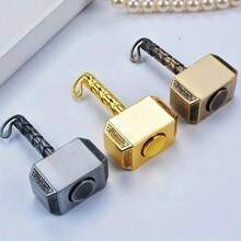 1 件 2025 指尖玩具 EDC 金属手指陀螺雷锤旋转减压玩具 - 完美礼物 - 生日礼物 - 节日道具 - 圣诞礼物 - 万圣节礼物 - 理想礼物 - 彩色 - 查看 2