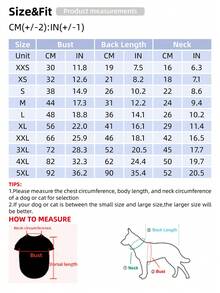 LUCKIE LABO 2pcs Spider & Bat Print Polyester Anti-Flea, Hair Loss Reducing, Insulation & Breathable Pet Vest For Indoor & Outdoor Use - Multicolor - View 10