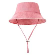 New Fashionable And Personalized Bucket Hat, Vintage Style Casual Sun Hat, Versatile Brim Hat With Aesthetic Look To Flatter Face - Multicolor - View 6