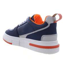 Chabelo Zapatilla tenis deportivo para niño azul mairno - Azul Marino - Ver 4