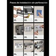 Knife Holder, Home Organization, Kitchen Storage, Shelves & Racks, Christmas! - Black - View 10