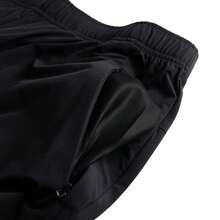 Under Armour Loose Straight Leg Woven Pants, Comfortable Breathable Training, Fitness, Walking, Casual Pants - Black - View 4