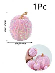 1/7PCS Autumn Artificial Velvet Pumpkin Various Sizes Artificial Flocking Foam Pumpkin Thanksgiving Halloween Harvest Festival Seasonal Festival Decoration Family Farmhouse Wedding Party Desktop Center Decoration ﻿ ﻿ Home Decor Halloween Decor Fall Decor Room Decor Autumn Decor Christmas Decorations Home Christmas Gifts Christmas Decor