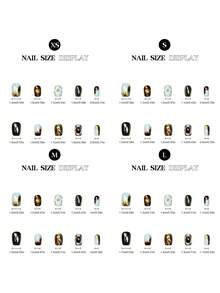 10 件手工按压指甲 3D 花卉装饰，棕金色金属光泽，宝石般的纹理与复古奢华风格，短棺材假指甲适合晚会、返校舞会和华丽场合，丙烯酸指甲艺术与果冻胶和指甲锉指甲用品指甲