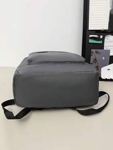 时尚男士背包，红网蜘蛛新款印花，方便宽敞的尼龙通勤包 - 彩色 - 查看 10