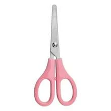 1pc Rounded Tip Scissors, Multi-Purpose Craft Scissors With Comfortable Grip, Suitable For Office, Home, School,For School Supplies,Back To School - Purple - View 7