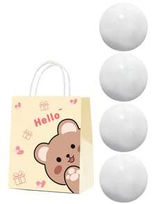 1/2/3/4pcs Cute Moldable Mochi Squishy Toys, With Gift Bag, Realistic Mochi Texture, Mini Random Color Transparent Cubes, Stress Relief Toys, Fidget Toys, Soft Squishy Toys, Finger Spinner, Anti-Stress Toys, Taba Squishy Toys, Finger Spinner Toys, Sensory Toys, Christmas Gift, Halloween Gift, Birthday Party Favors (No Needles) - Multicolor - View 13