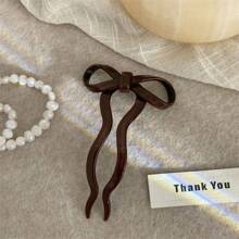 1 件装女士醋酸纤维蝴蝶发夹 2024 新款彩色发髻发夹甜美发饰、发髻接发、发髻制作器、发髻发片、发型夹、发夹