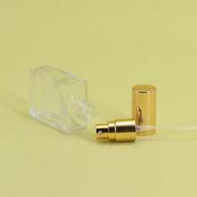 1个15ML空透明方形香水喷雾瓶用于补水保湿旅行喷雾瓶化妆品容器 - 無色 - 查看 3