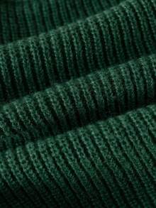 男童圣诞树刺绣针织套头衫，适合圣诞节、春秋冬 - 綠色 - 查看 9