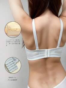 Strapless Bra, Dual Purpose Bra, Thick Cup Bra, AB Cup Bra, Push Up Bra, Wire Bra, Tube Top, Wrap Around Bra, Non-Slip, Invisible, Cross Straps, Lifting Straps, Thin Top And Thick Bottom Pad, Push Up, Gather Underarm Flesh, Prevent Breast Sagging, For Wedding Dress, Lift, Support, Various Ways To Wear