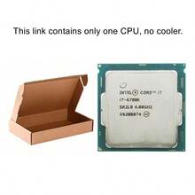 intel 二手酷睿 I7 6700K 处理器 4.0GHz 四核八线程 91W CPU LGA 1151 - 玫瑰金 - 查看 4