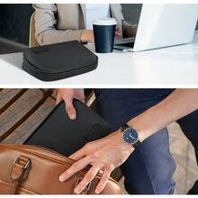 VALUEWIN 旅行便攜式線材收納袋，適用於行動電源、數位線材、耳機盒、充電器、滑鼠、數據線、電源適配器、盥洗用品、化妝品等 - 彩色 - 查看 8