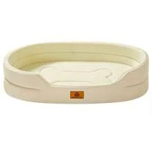 1 قطعة سرير حيوانات أليفة للكلاب والقطط، قاعدة قابلة للإزالة، مناسب لجميع الفصول، وسادة قابلة للعكس للربيع/الصيف والخريف/الشتاء، مملوءة بالرغوة، قاعدة مانعة للانزلاق ومقاومة للرطوبة، مريح وآمن للحيوانات الأليفة للنوم