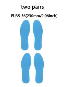 Summer Ice Feel Insoles - Cool, Breathable, Sweat-Absorbing, Shock-Absorbing Comfort For Sports And Casual Shoes, Insoles For Men And Women, Sweat-Absorbing Material, Breathable Cool Insoles With Sweat-Absorbing, Odor-Resistant And Cool Feeling, And Barefoot Shock-Absorbing Pads, Suitable For Home Use, Dormitory And Back-To-School Gifts