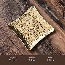 قطعة واحدة وسادة حرارية أنيقة مقاومة للحرارة ذات لون نحاسي عتيق، مناسبة لغرفة الشاي، ديكور المنزل، استقبال المكتب - متعدد الألوان - مشاهدة 19