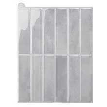 1/4/10/20片装自粘陶瓷砖，防水砖纹3D墙板 - DIY可移除自粘防溅陶瓷砖，适用于厨房、浴室和派对装饰