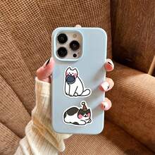 SCXXBSW 50 piezas de pegatinas de gato lindas y elegantes, pegatinas de anime geniales, pegatinas decorativas resistentes al agua y duraderas. Pegatinas de anime geniales resistentes al agua y duraderas para decorar estuches de teléfonos móviles, portátiles, botellas de agua, guitarras, patinetas, maletas, etc. Inicia tu viaje creativo DIY, es la primera opción para regalos en festivales como Halloween y Navidad - Multicolor - Ver 7