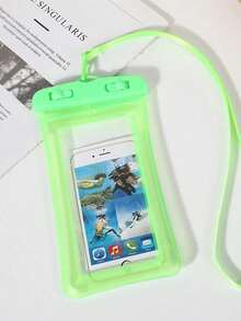 2-częściowa wodoodporna torba, uniwersalna, wodoodporna torba na telefon, wodoodporna torba na telefon komórkowy, pływanie pod wodą, wodoodporna torba na telefon, suchy pokrowiec na telefon komórkowy, pływająca poduszka powietrzna do fotografii podwodnej, wodoodporna torba na telefon komórkowy, torba na telefon komórkowy, torba plażowa, do pływania, letnie wakacje na wyspie, akcesoria plażowe dla mężczyzn i kobiet - Wielokolorowe - Zobacz 8