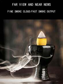 100PCS Natural Backflow Incense Cones Jasmine, Rose Lily Sandalwood Osmanthus Wormwood Agarwood Lavender - 100 Pieces - View 8