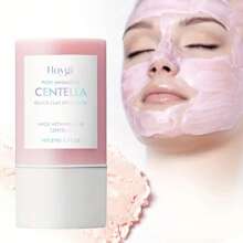 Máscara en barra de arcilla con centella de Madagascar de 27g, aplicación rápida, minimiza los poros, hidratación profunda, calmante y reparadora, para el cuidado diario de la piel del rostro, tamaño de viaje de 0.95oz