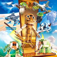 545PCS Italian Brainrot Toy Building Blocks For Adults,Tralalero Tralala Shark Action Figures,Weird Stuff Collectible,Creative Toys And Games,Tung Tung Tung Sahur Anime Gift Set - Italian Brainrot - View 7