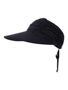 1 件女士夏季户外运动太阳帽，度假风格性感沙滩泳帽，适合游泳、棒球、网球、高尔夫和其他户外运动防紫外线 - 彩色 - 查看 16