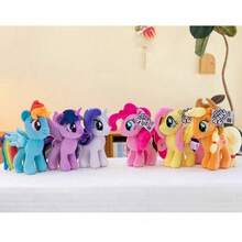 Hasbro Plush Doll - Twilight Sparkle Princess Design, With Shiny Horn And Rainbow Mane, Soft And Comfortable, Suitable For Girls, Holiday Gift, Suitable For Children 3+ Years Old, Officially Licensed Character - Applejack - View 8