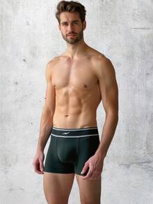 Cueca Boxer Masculina Zee Rucci Premium Sem Costuras Original - Preto - Visão 4