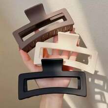Claw Clips 1/2/3pcs Rectangle Hair Claw For Thick Hair, Strong Hold Jaw Hair Clamps, Butterfly Hair Clips Hair Claws Hairpins Fashion Hair Accessories For Women, School Stuff, College
