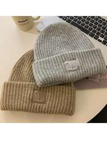 1pc Women's Chunky Knitted Hat - Hand Washable, Lightweight, Double Closable, Tassel Hat For New Year Occasions, Fashionable Winter Warm Earmuffs Autumn Accessories - Multicolor - View 10