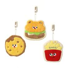 1件装卡通儿童挂式擦手巾，吸水浴室干手巾