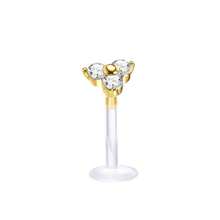 ORAZIO ORAZIO 1-8 Piezas Pendientes Helix de 16G para Mujeres, Aros para el Labio sin Rosca de Inserción, Aros para Tragus, Medusa, Concha, Monroe, Piercing y Joyería
