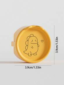 5pcs European Style Silicone Dinosaur Line 2-Hole Power Socket Cover, Baby Proof 2-Round Hole Outlet Protective Cover - Multicolor - View 7