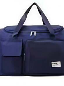 New Korean Casual Style Travel Bag With Separate Dry And Wet Compartment, Space For Shoes, Compatible With Wheeled Suitcase, Carry-On Suitcase And Gym/Sports Suitcase.