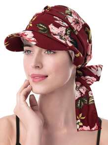 女士化疗头巾 - 短檐帽