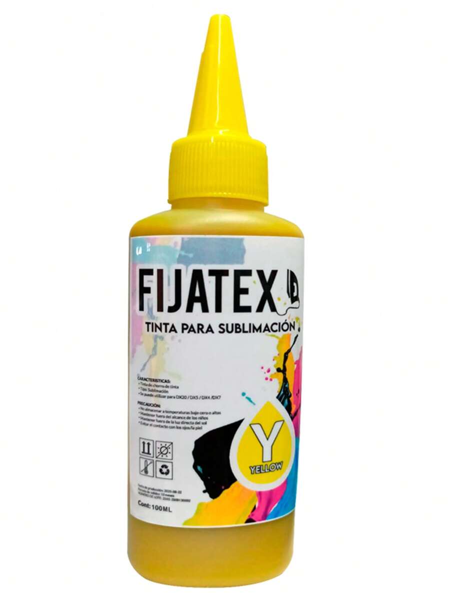 Tinta para Sublimación de 100 mililitros - Amarillo - Ver 1