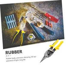 MOLOLAN Aviator Scissors For Cutting Forged Steel Sheets - Yellow - View 11