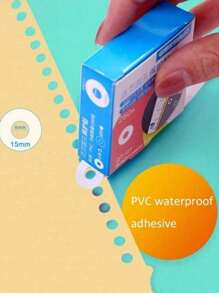 250 Holes Binder Reinforcement Sticker Labels, Round Adhesive Reinforcement Paper Stickers,For School Supplies,Back To School