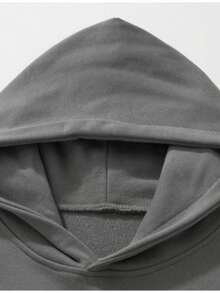 Spider Web Fashion Hip-Hop Printed Flower Hoodie, European And American  Brand Large-Sized Loose Men's And Women's Hooded Sweatshirt Set - Xám - Xem 5