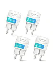 ANTELA Mini Smart WiFi Socket With Power Meter Compatible With Voice Assistant, Smart Life APP Remote Control, 2.4GHz - EU F Type Plug(220-240V) - View 6