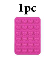 1pc Silicone Suction Cup Phone Case Stand, Phone Suction Cup, Octobuddy, Sticky Phone Grip, Sticky Phone Holder, Compatible With Smartphones - Multicolor - View 14