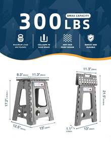 Stacking Chairs - สีเทาเข้ม - ดู 3