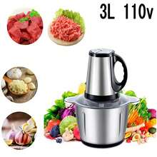 Food Chopper Grinder Meat Electric Mixer Kitchen Processor 2L/3L TCYP - 3L 110v - View 1