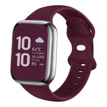 1pc Apple Watchband Sport Silicone Band Black Compatible With Apple Watch Band 40mm 38mm 41mm 44mm 45mm 42mm 49mm Women Men, Black Soft Wristband Waterproof Replacement Sport Strap Compatible With Apple Watch Band Series 9 8 7 6 5 4 3 2 1 SE Ultra2/1 Apple Watch Strap Men Watch Band