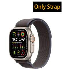 1PC Alpine Loop Band Compatible With Apple Watch S10 42mm S10 46mm 49mm 45mm 44mm 42mm 41mm 40mm 38mm, Unisex AppleWatch Strap Fashionable Casual Business Watchbands Compatible With IWatch S10 9 8 7 6 5 4 3 2 1 SE Ultra, Breathable Comfortable Sport Bracelet Adjustable Replacement Wrist Strap Smart Watch Accessories