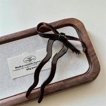 1 件装女士醋酸纤维蝴蝶发夹 2024 新款彩色发髻发夹甜美发饰、发髻接发、发髻制作器、发髻发片、发型夹、发夹