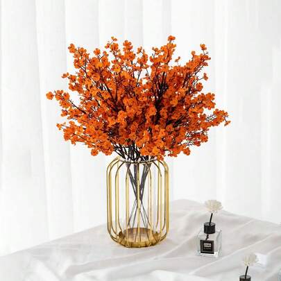 1 件/5 件人造满天星，满天星，47 厘米/18.5 英寸高，人造花，假花，人造植物，人造装饰品，家居装饰，卧室装饰，派对用品，家居装饰